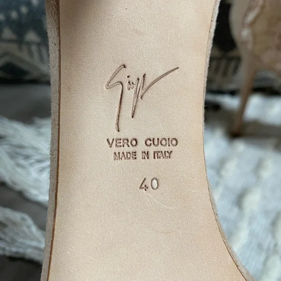 {Giuseppe Zanotti} Ankle Lace High Heels - Picture 9 of 11